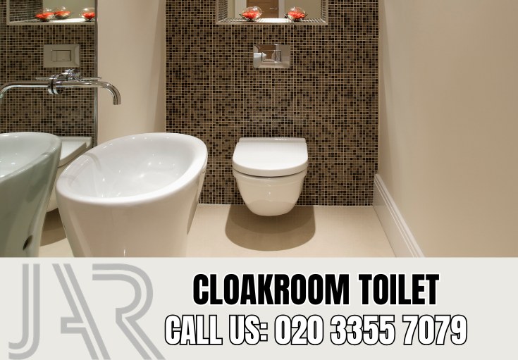 Cloakroom and Downstairs Toilet Installation by Kew Bathroom Fitters