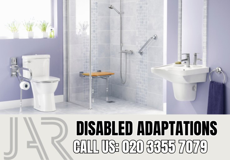 Disabled Bathroom Adaptations by Kew Bathroom Fitters