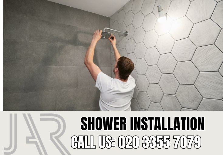 Shower Installation by Kew Bathroom Fitters